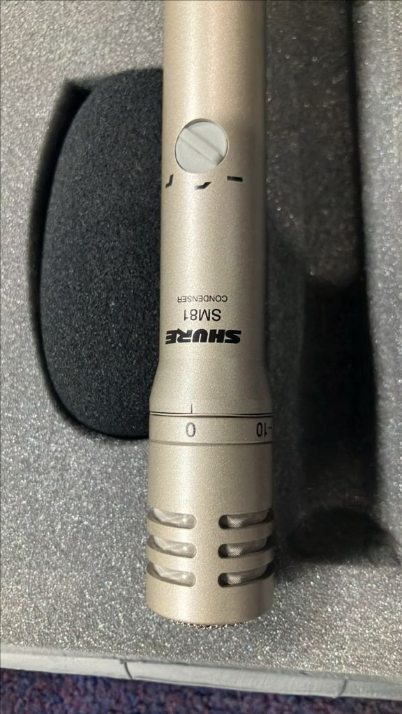 shure sm81 마이크 1개 이미지