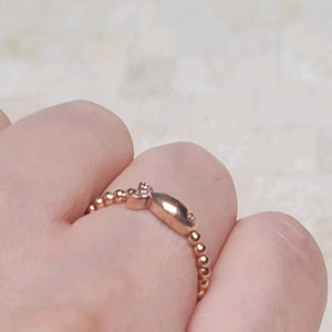14k 물고기 볼반지 이미지