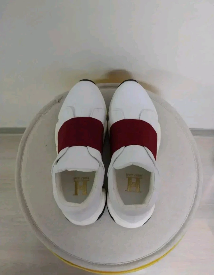 여성 헨리메인 키높이 슬립온 (225) 이미지