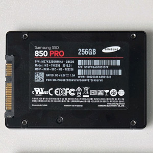 삼성 SSD 850pro 256GB 이미지