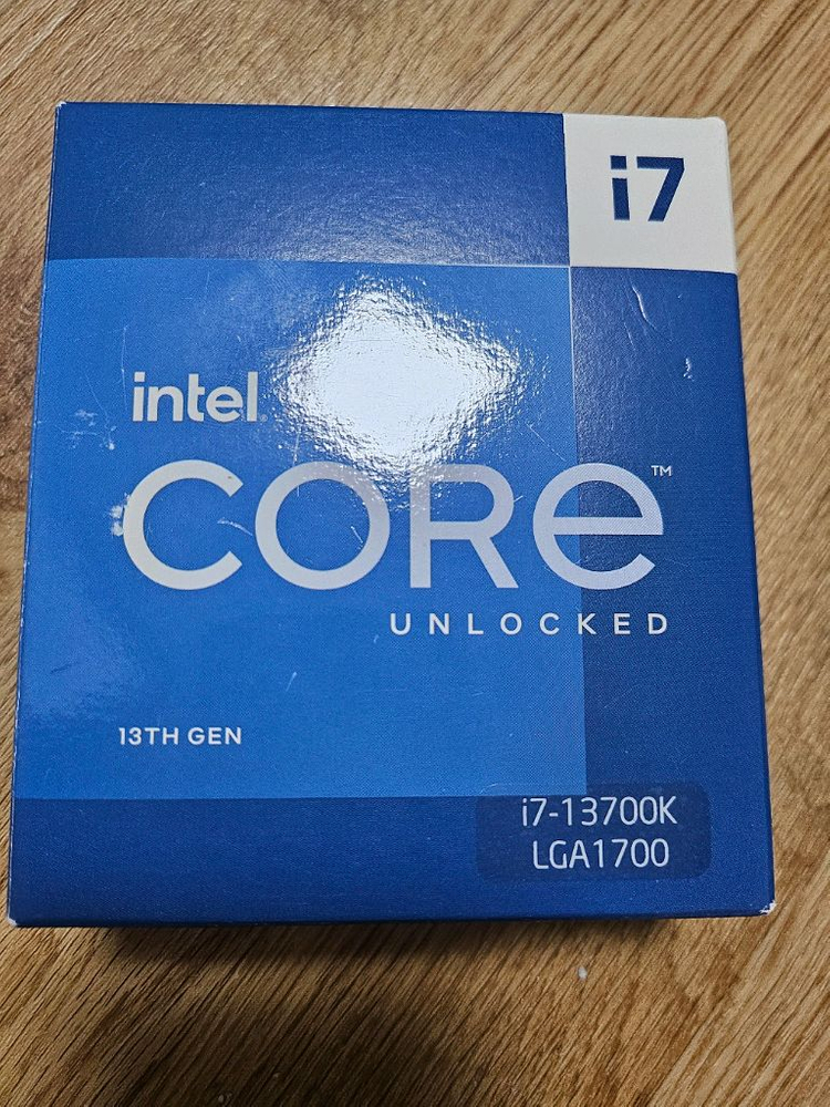 인텔 i7 13700k 정품 cpu 판매 as28년2월까지 이미지