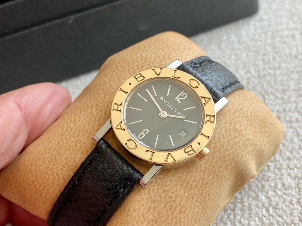 불가리 BB26SG 여성용 26mm 18K 콤비 쿼츠 이미지