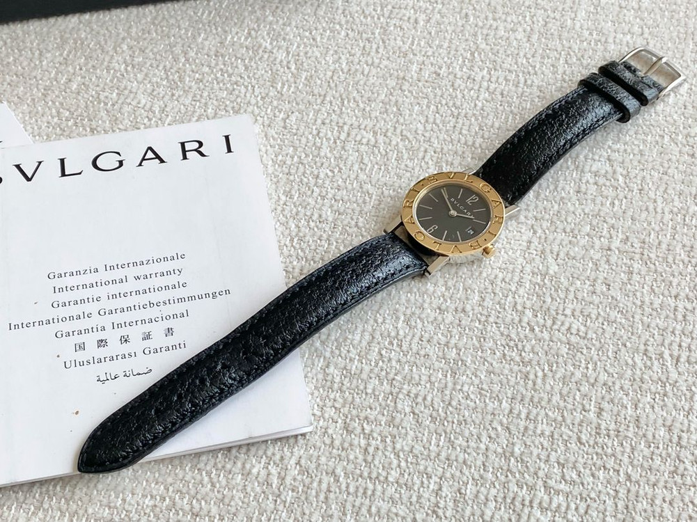 불가리 BB26SG 여성용 26mm 18K 콤비 쿼츠 이미지