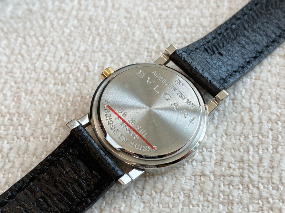불가리 BB26SG 여성용 26mm 18K 콤비 쿼츠 이미지