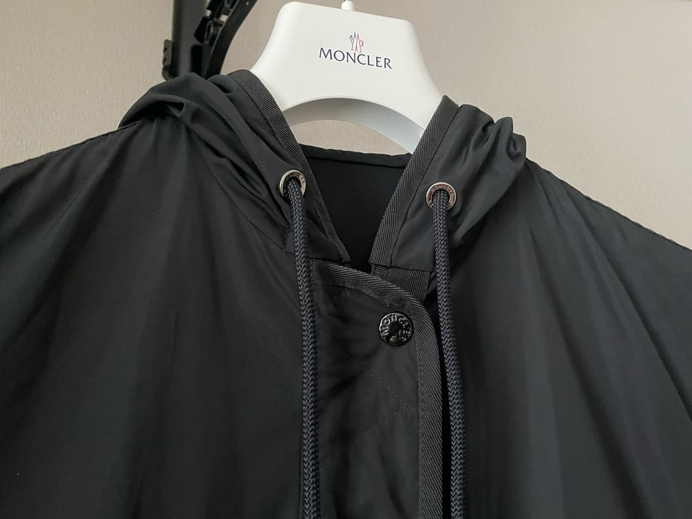 정품 몽클레어(moncler) 레브리스(Lebris) 후드 블랙 바람막이 사이즈0 이미지