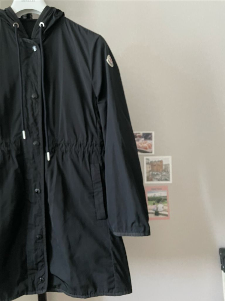 정품 몽클레어(moncler) 레브리스(Lebris) 후드 블랙 바람막이 사이즈0 이미지