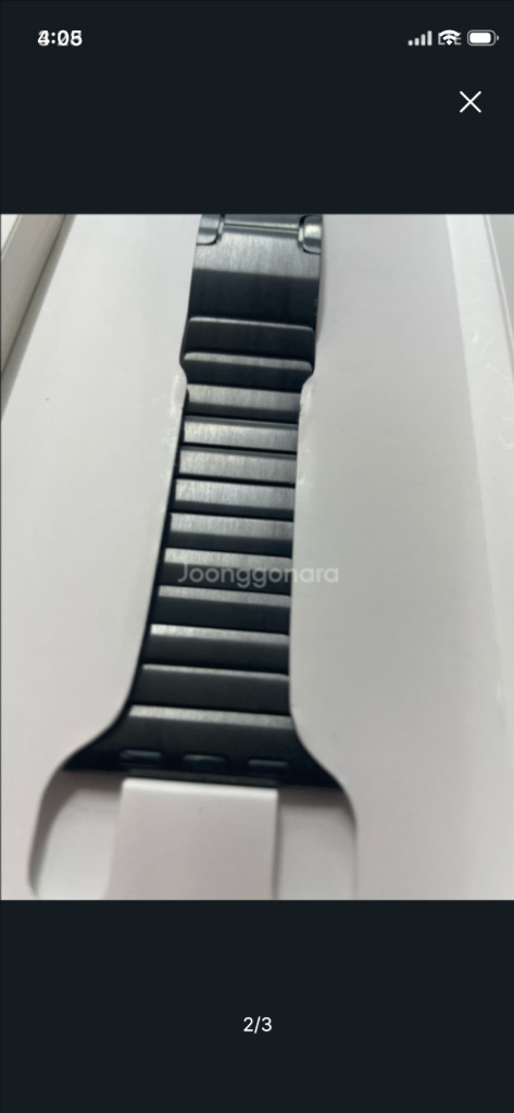 애플워치 링크브레이슬릿 38mm SSS급 이미지