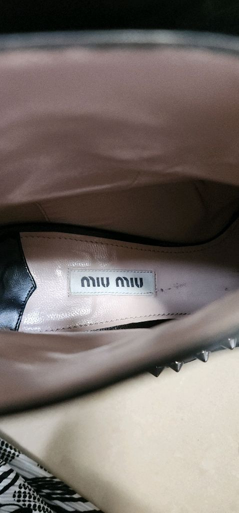 여성 미우미우 앵글부츠 255/ 토즈 샌들255 이미지