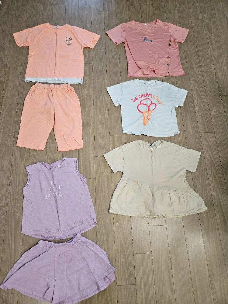 ZARA 아동복 상하의 세트 120~130 이미지