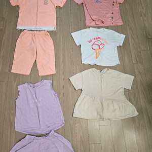 ZARA 아동복 상하의 세트 120~130 이미지