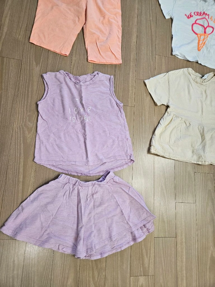 ZARA 아동복 상하의 세트 120~130 이미지