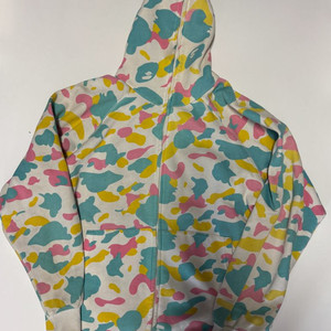 희귀!! 베이프 bape 올드스쿨 캔디 카모 후드집업 XL 이미지