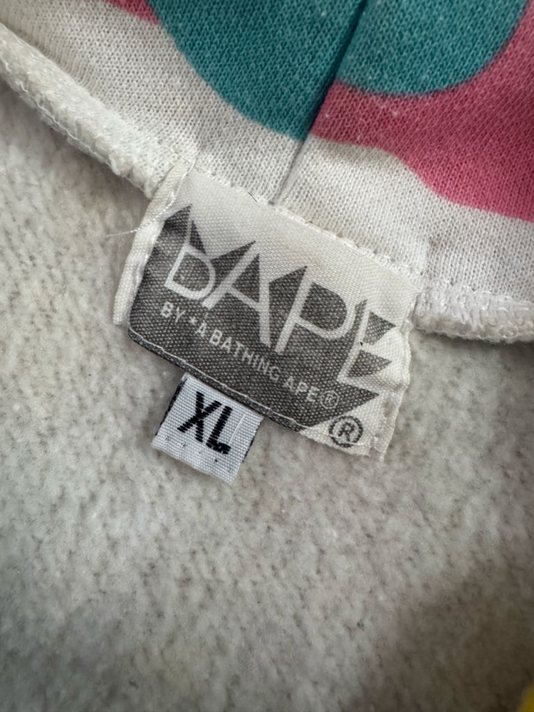 희귀!! 베이프 bape 올드스쿨 캔디 카모 후드집업 XL 이미지