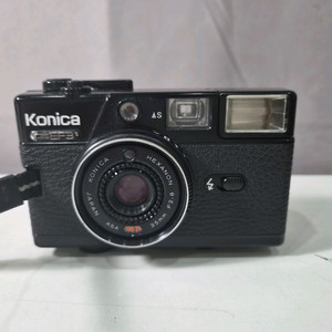 코니카(Konica) C35 EF3 블랙 - 외관 양호/레버 고착 (수리/소품용) 이미지