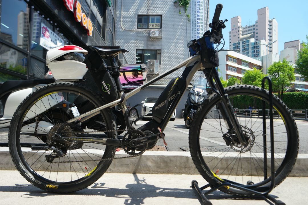 메리다 e 빅세븐 600 XS사이즈 전기자전거MTB 이미지