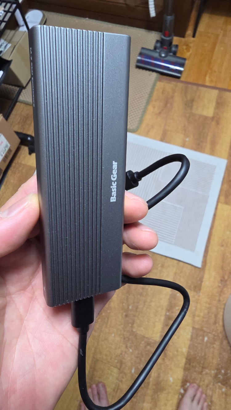 SSD256 [KBG40ZNV NVMe 256GB] + 외장케이스 팝니다. 이미지