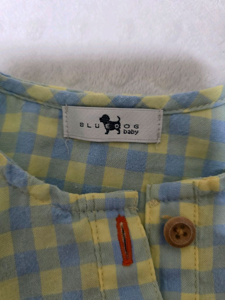 blue dog baby 3Y 바디수트 이미지