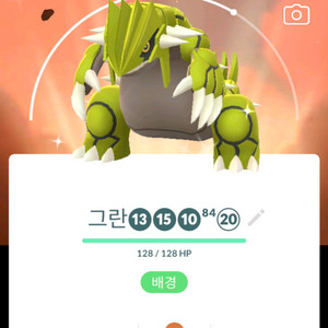 포켓몬고 이로치 배경 그란돈(전용기) 팝니다 이미지
