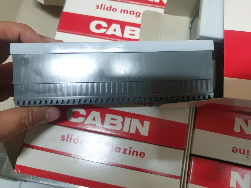 35mm 슬라이드필름 마운트 보관 케이스 CABIN(캐빈) 슬라이드 매거진 이미지