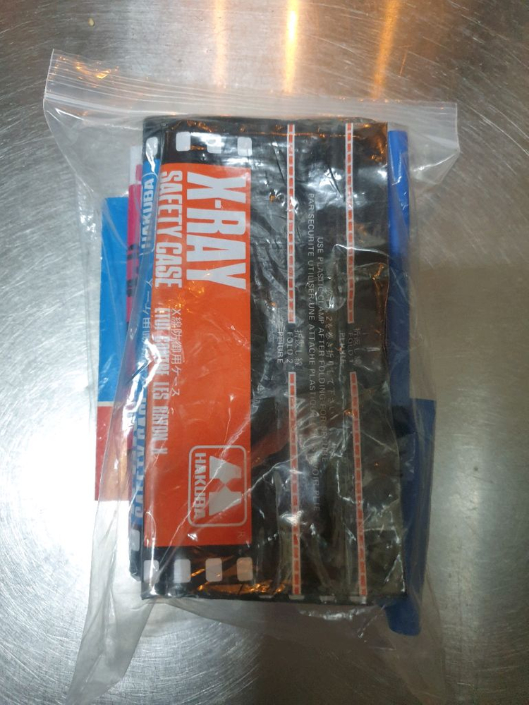 [3개일괄] 일본발 엑스레이 필름 보호백(파우치)X-RAY SAFETY CASE 이미지