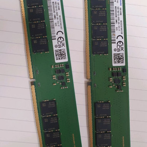 삼성 ddr5 16gb 44800(5600mhz) 램 신품 2개 이미지