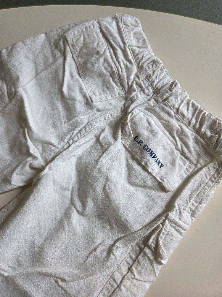 C.P.Company 6y 화이트 와이드 팬츠 이미지