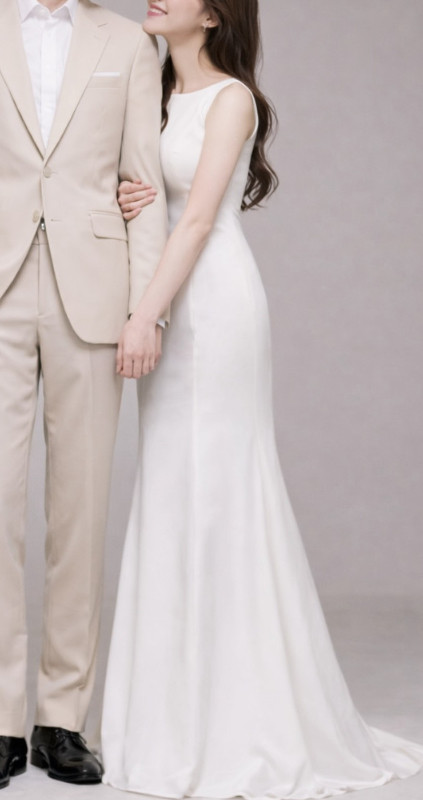 셀프웨딩드레스 머메이드 새상품 판매 이미지