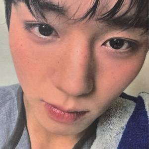 박지훈 포카 시터 citer 중국잡지 포토카드 이미지