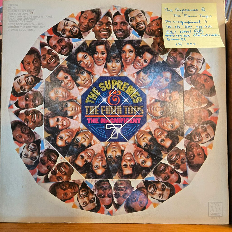 Supremes & Four Tops.magnificent 7.70.US.초반.EX/NM+.LP 이미지