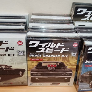 데아고스티니 닷지 차저 1/8 스케일 미조립 1~110호 전권 판매 합니다. 이미지