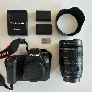 캐논 풀프레임 EOS 6D 바디 + EF 24-105mm f/4L IS USM 패키지