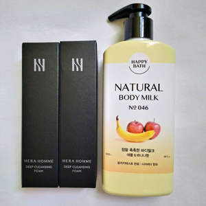 해피바스 헤라 옴므 딥 클렌징 폼 이미지