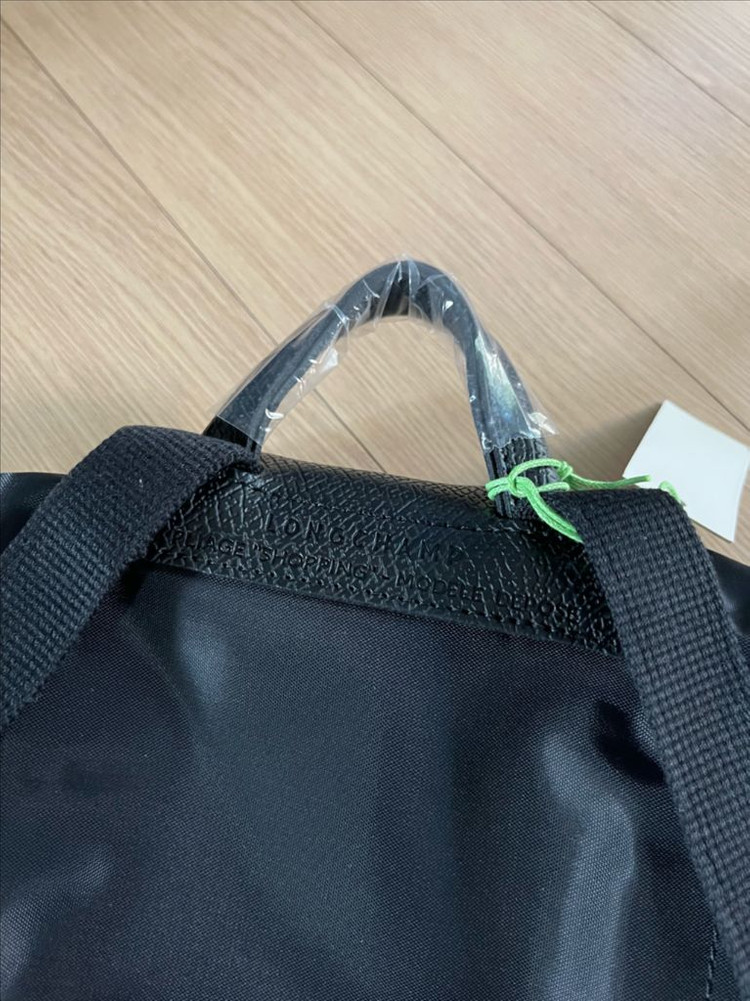 [새상품]롱샴 플리아쥬 오리지널 백팩 올블랙 이미지