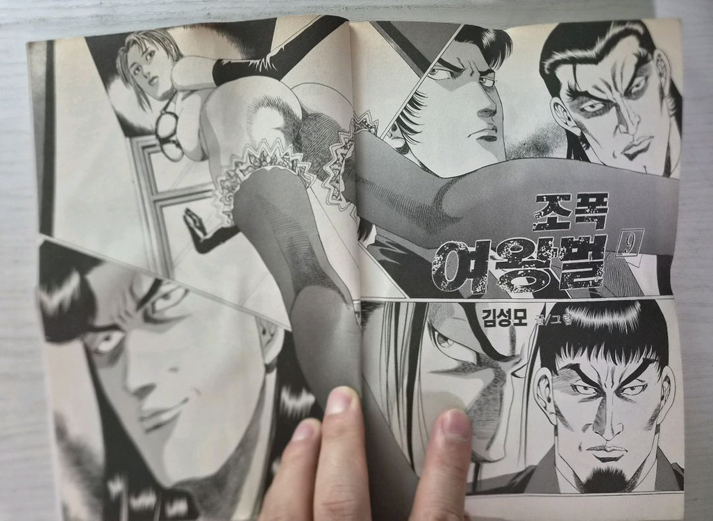 [어른만화책] 김성모의 조폭여왕벌 전권 9권 완결 이미지