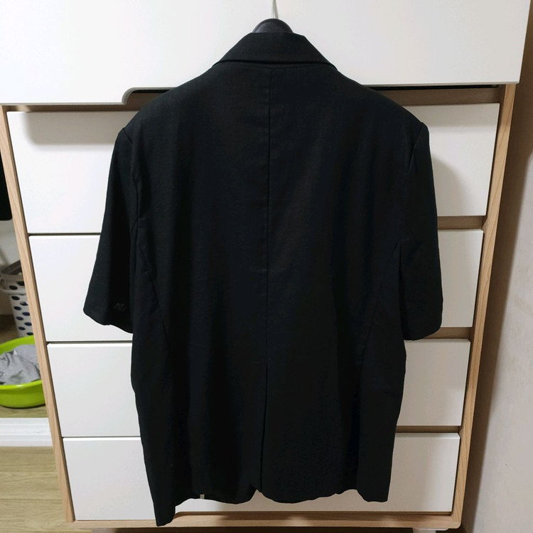 린넨 오버핏 반팔 자켓 이미지