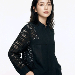 질스튜어트 마원단 레이스 소매 자켓 55~66 린넨자켓 이미지