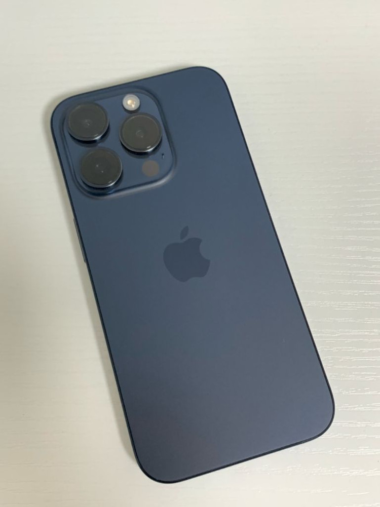 아이폰 15프로 블루티타늄 256GB 이미지