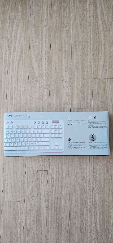 (새상품)(미개봉)(국내정품)(선물)(LOGITECH) G715 오로라 무선 게이밍 키보드 이미지