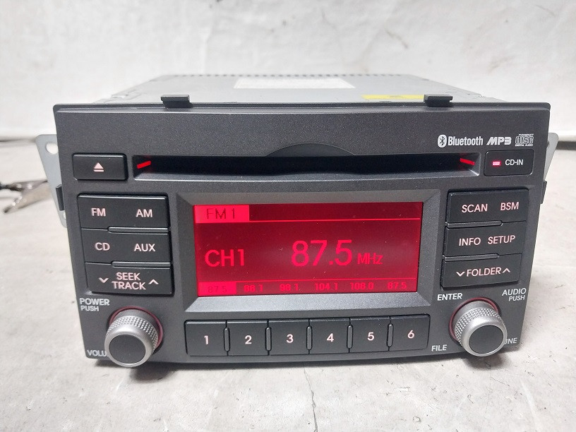로체 이노베이션 블루투스 1CD USB 오디오 / 96160-2G550T0 이미지