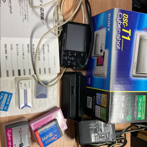소니 사이버샷 DSC-T1 빈티지 디카 이미지