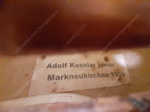백만원 , 수원망포에서 보관중. 4/4 독일 올드 바이올린 Adolf Kessler 1905 이미지