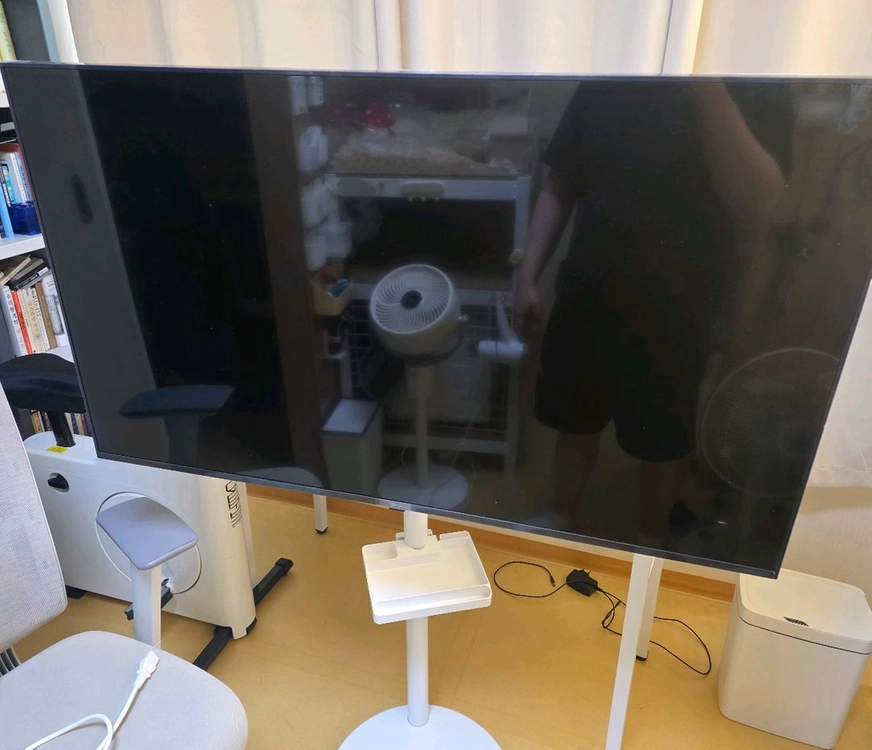 lg 스마트 모니터 43인치 43sq700sw + 스마트무빙 스탠드 이미지