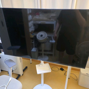 lg 스마트 모니터 43인치 43sq700sw + 스마트무빙 스탠드 이미지