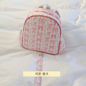 프프 프레젠트프로젝트 리본핑크 리틀백팩 새상품 이미지