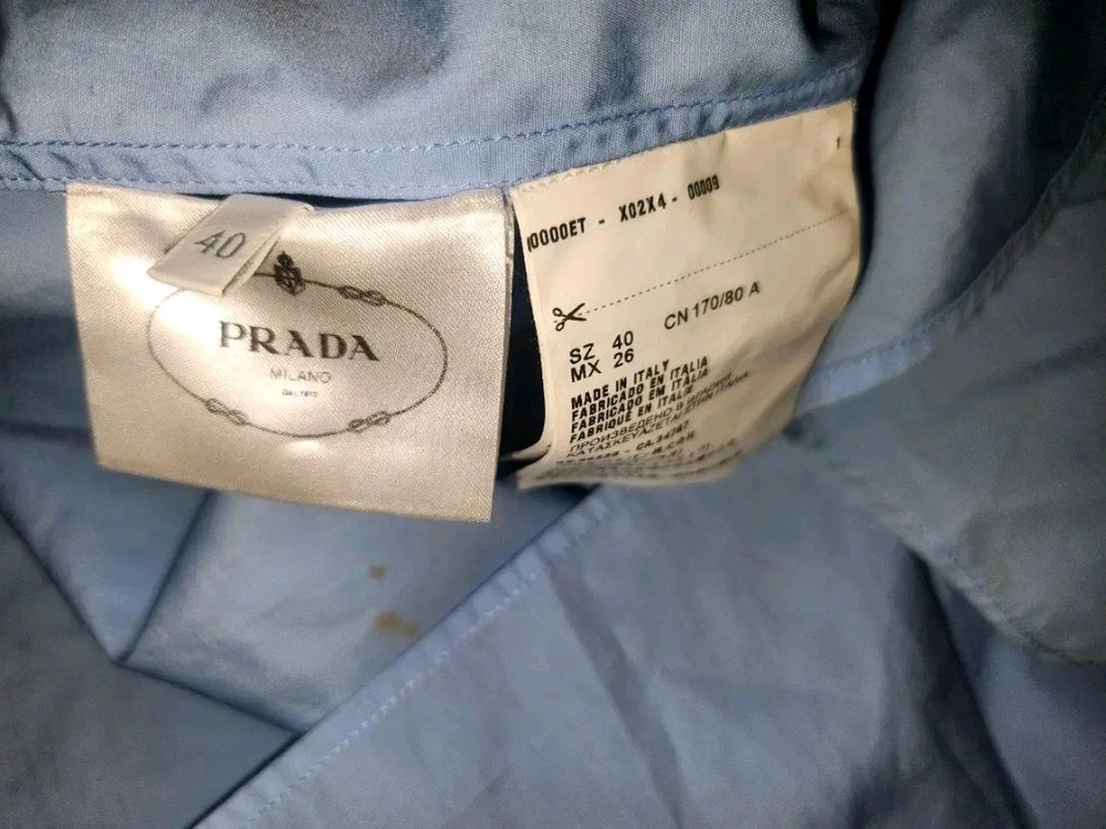 프라다 남방 셔츠 m사이즈입니다 이미지