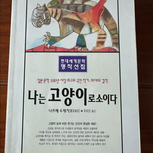 나쓰메 소세키 나는 고양이로소이다 이미지