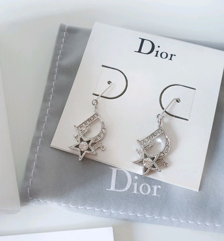 Dior 디올 정품 오블리크 스타 귀걸이 이미지