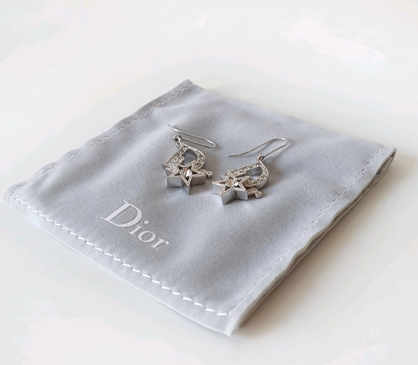Dior 디올 정품 오블리크 스타 귀걸이 이미지