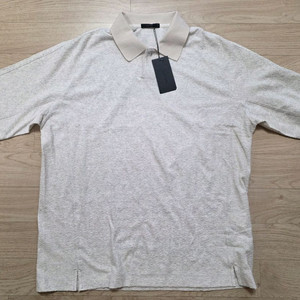 질스튜어트뉴욕 테리 텍스쳐 카라 티셔츠 M 100-105 정가29 이미지
