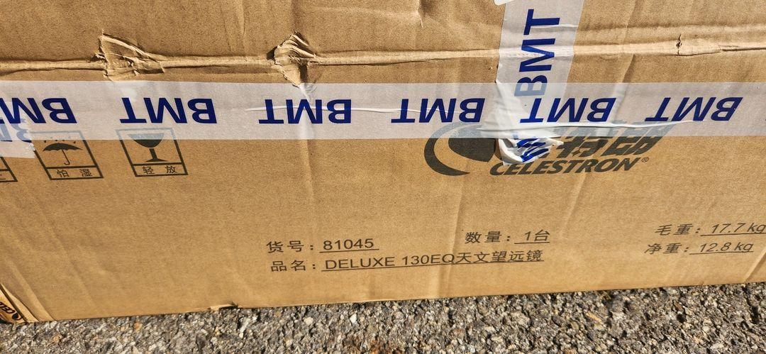 셀레스트론 천체망원경 세트 DLUXE 130EQ 이미지
